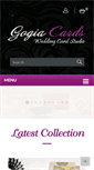 Mobile Screenshot of gogiacards.com